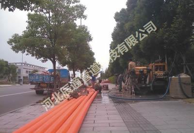 西安锦业二路电力排管项目
